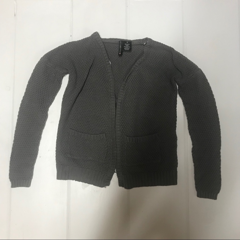 MISS UNDERSTOOD | Girls grey cardigan sweater M